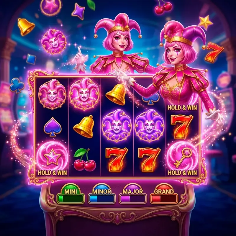Pink Joker Hold and Win Slot