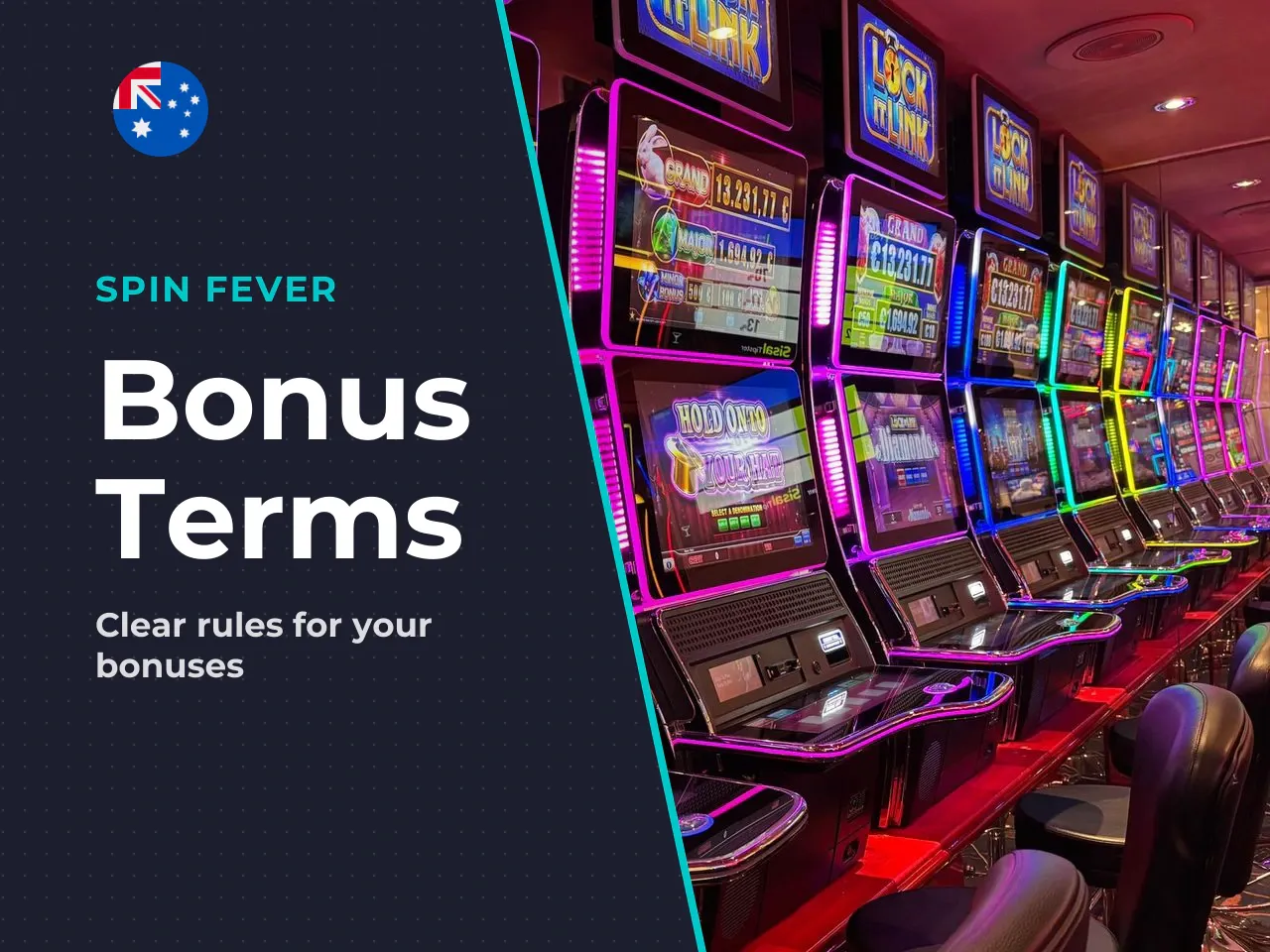 Bonus terms checklist for this game