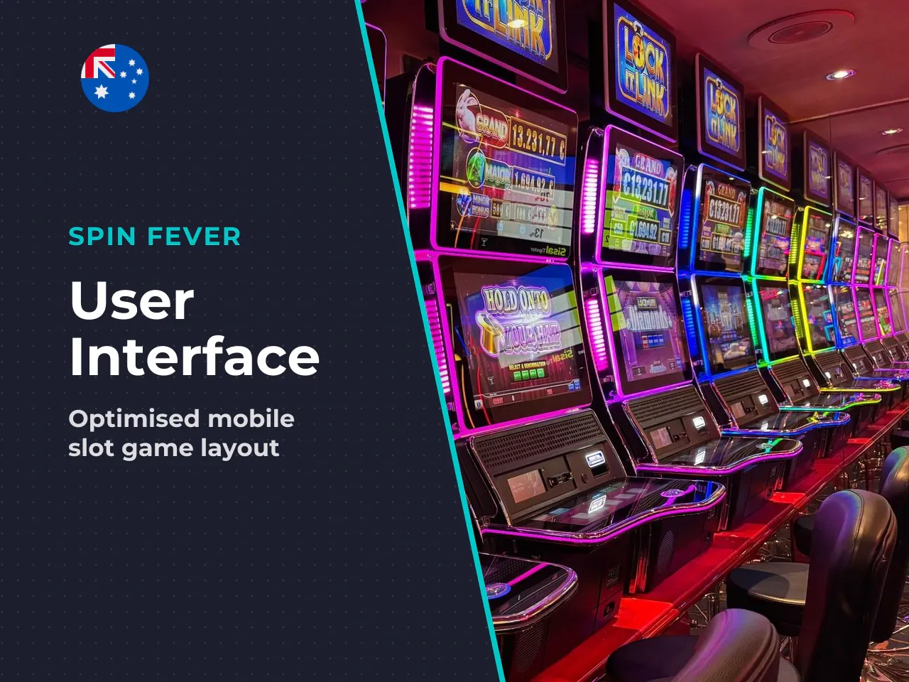User interface. The interface follows the