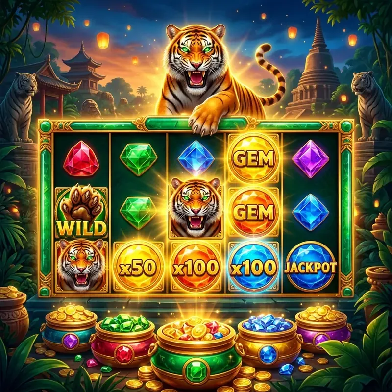 Tiger Gems Slot Review 3 Oaks