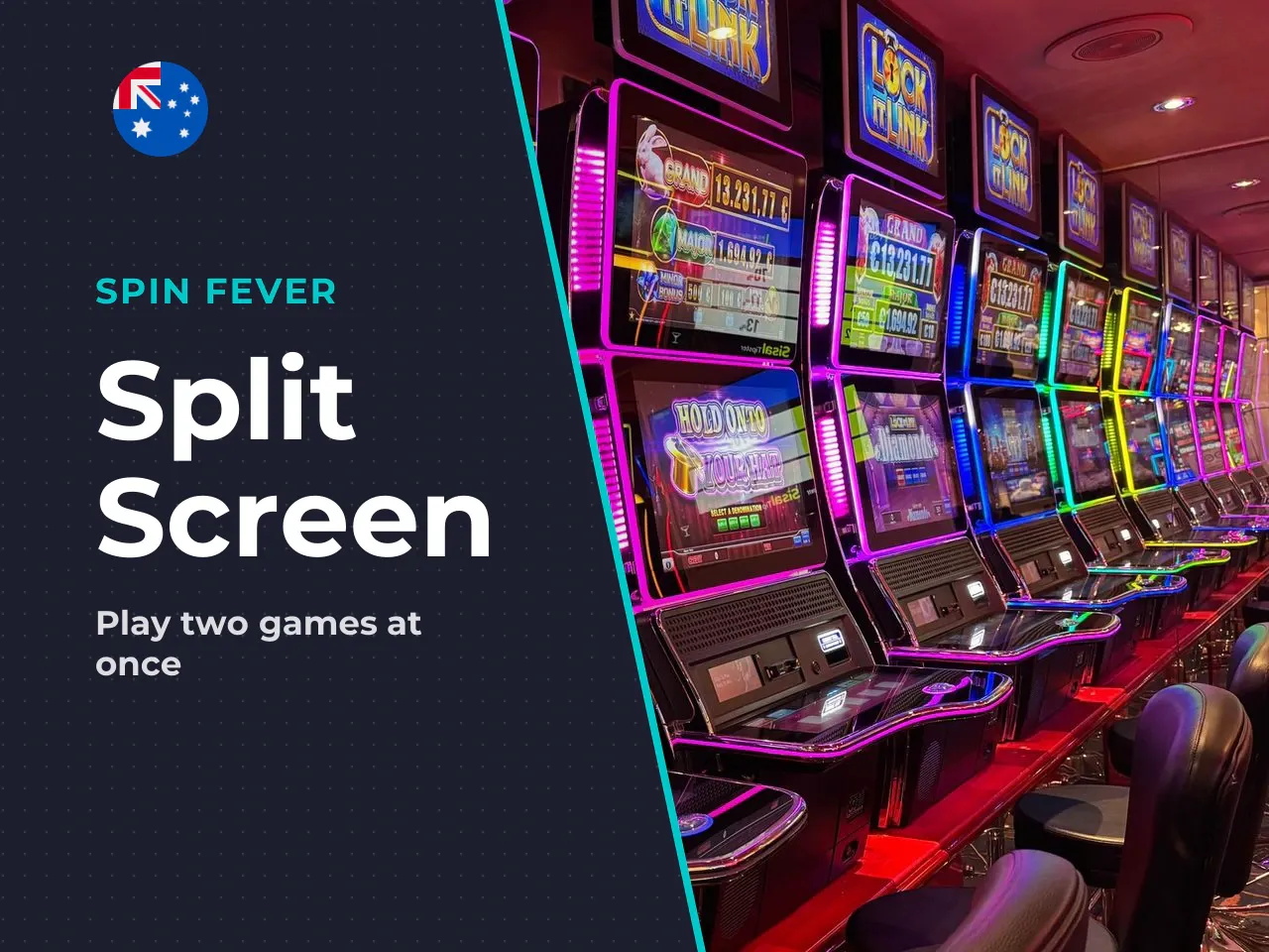 4.3 The multi-game split-screen feature. Exclusive